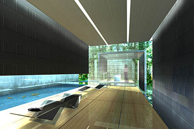 インテリアのCGパース